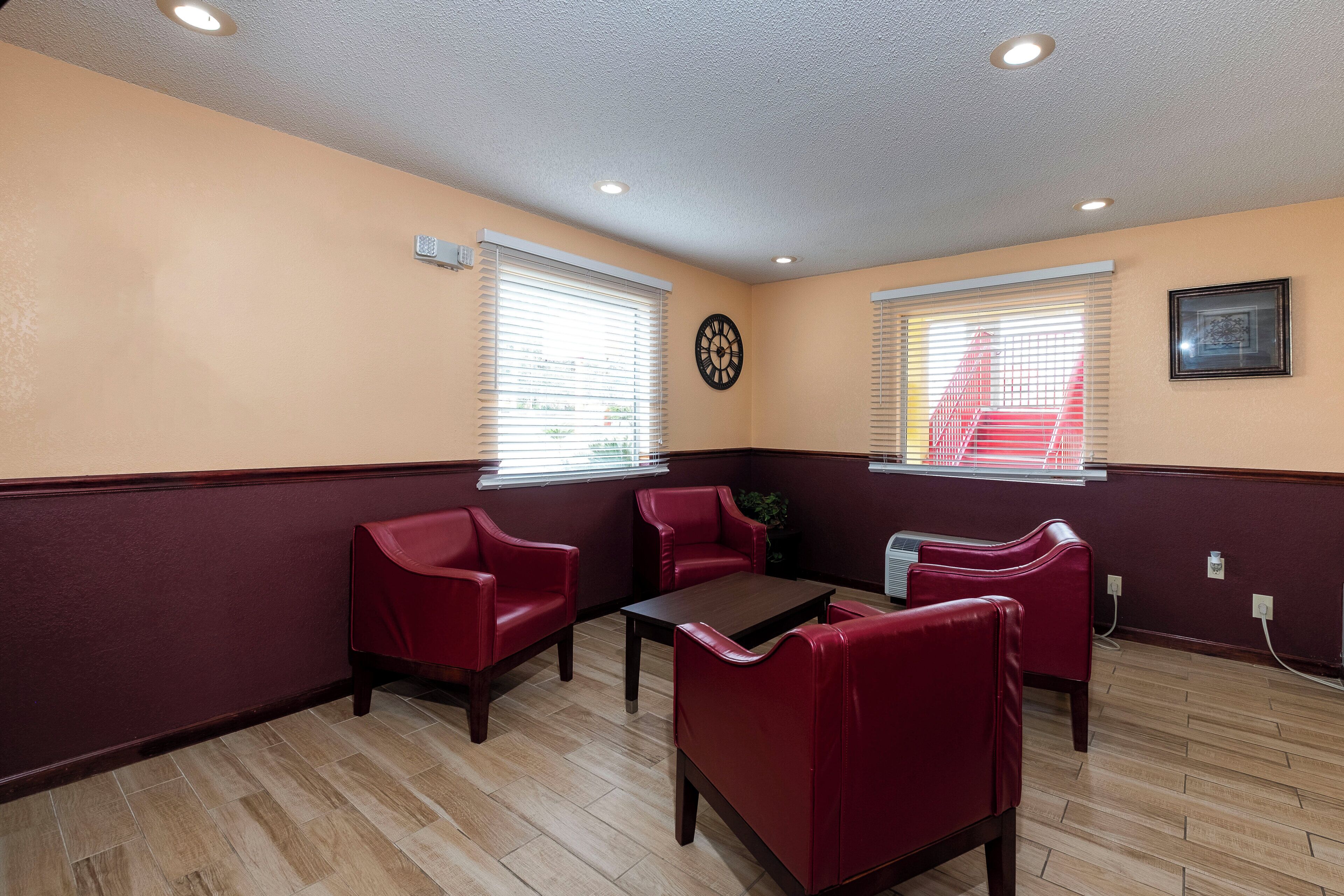Sala de estar en el lobby