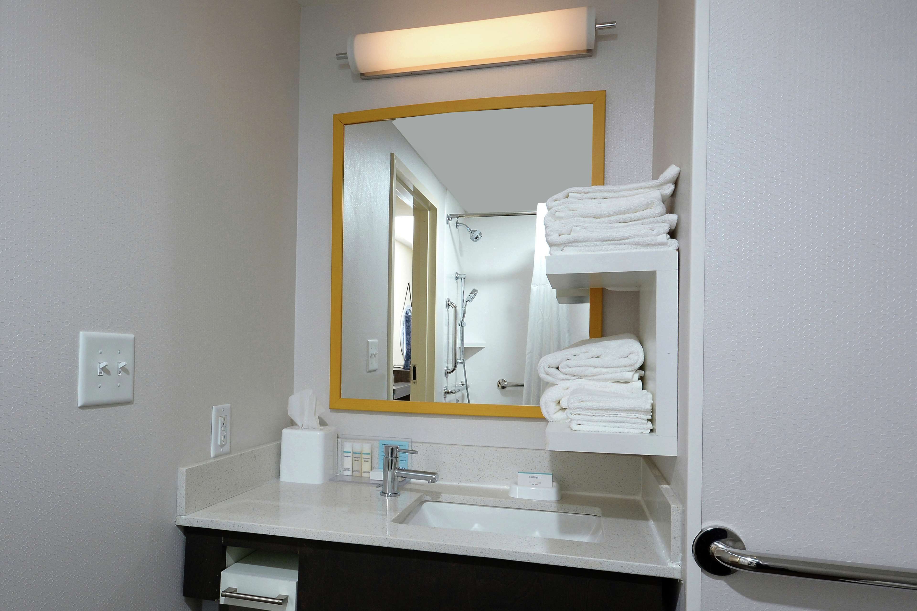 free toiletries, hair dryer, towels, soap