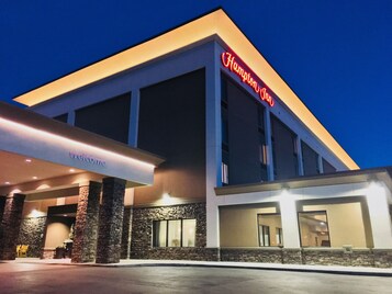 Front of property – evening/night