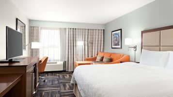 Deluxe Room, 1 King Bed, Non Smoking | Iron/ironing board, free cribs/infant beds, rollaway beds, free WiFi