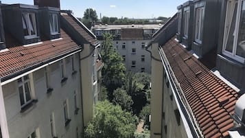 Blick von der Unterkunft