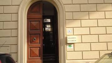 Fassade der Unterkunft