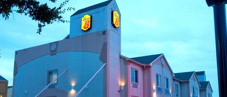 Front of property – evening/night