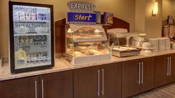 Free daily full breakfast