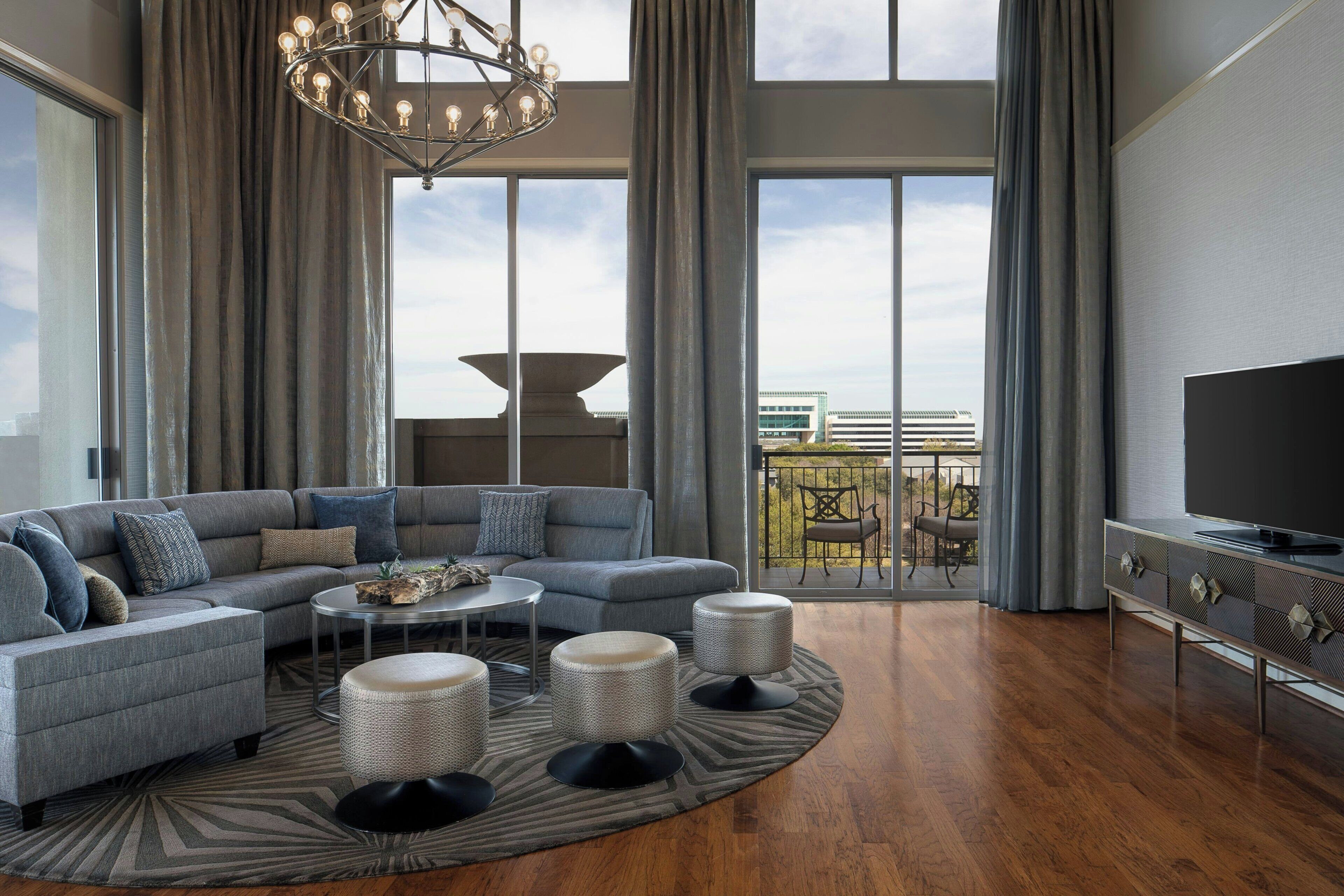 55-inch Smart TV with cable channels, TV, streaming services