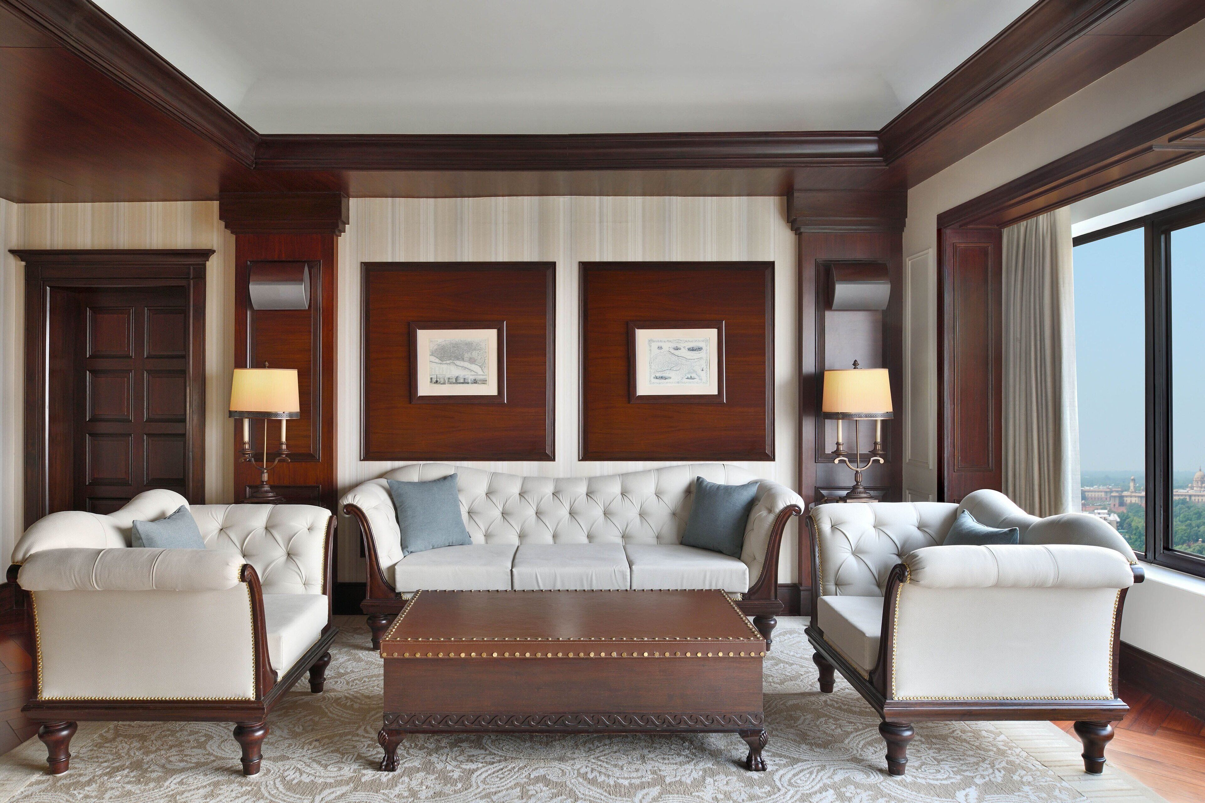 luxury suite, 2 bedrooms | living room | 42-inch lcd tv with satellite channels, tv