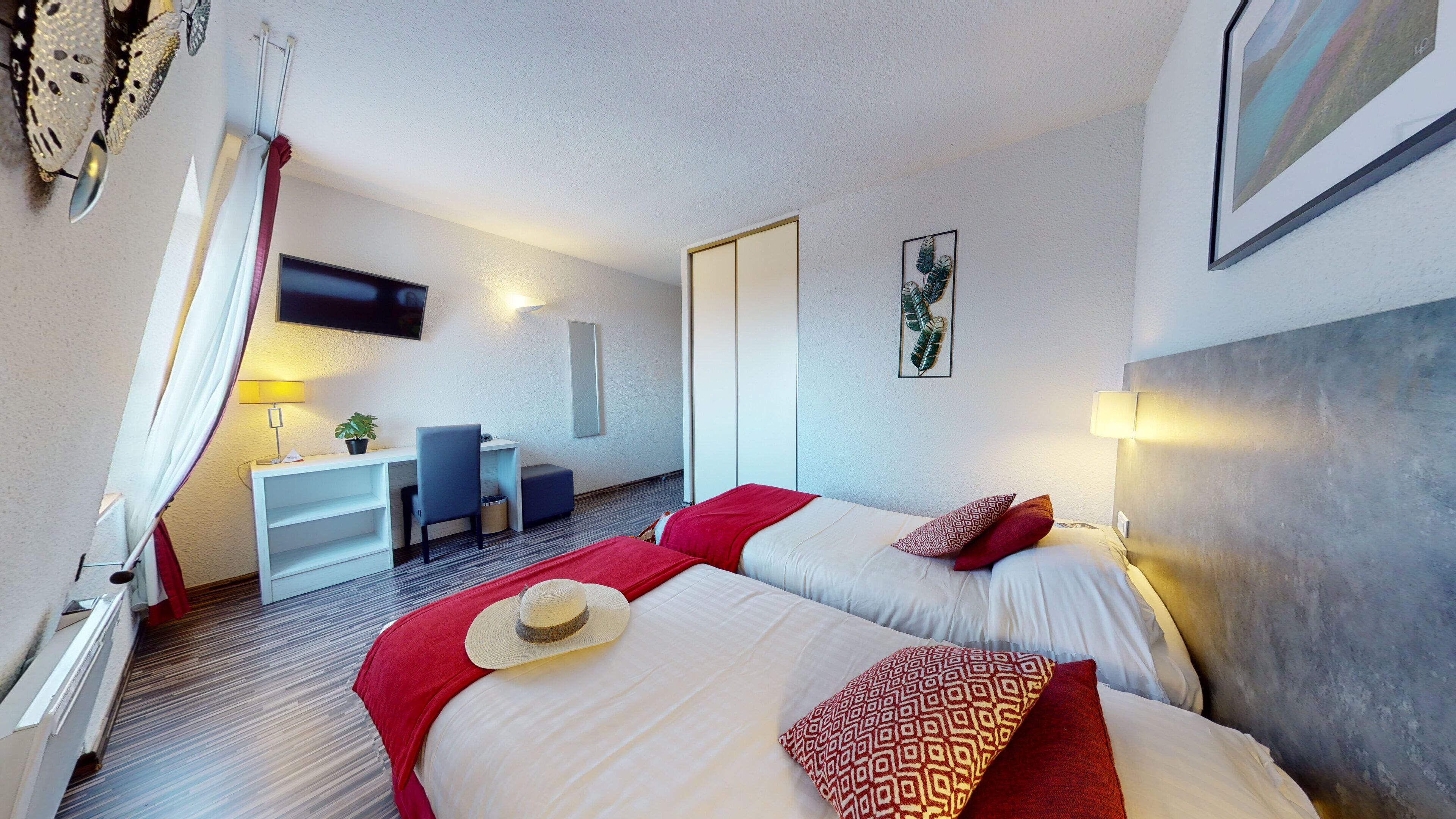 In-room safe, desk, iron/ironing board, free cots/infant beds