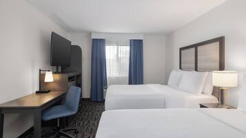 Standardzimmer, 2 Queen-Betten | Hochwertige Bettwaren, Daunenbettdecken, Tempur-Pedic-Betten