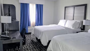 Standard Room, 2 Queen Beds | Premium bedding, down comforters, Tempur-Pedic beds, desk