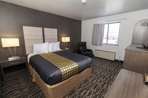 Desk, iron/ironing board, free cots/infant beds, free WiFi