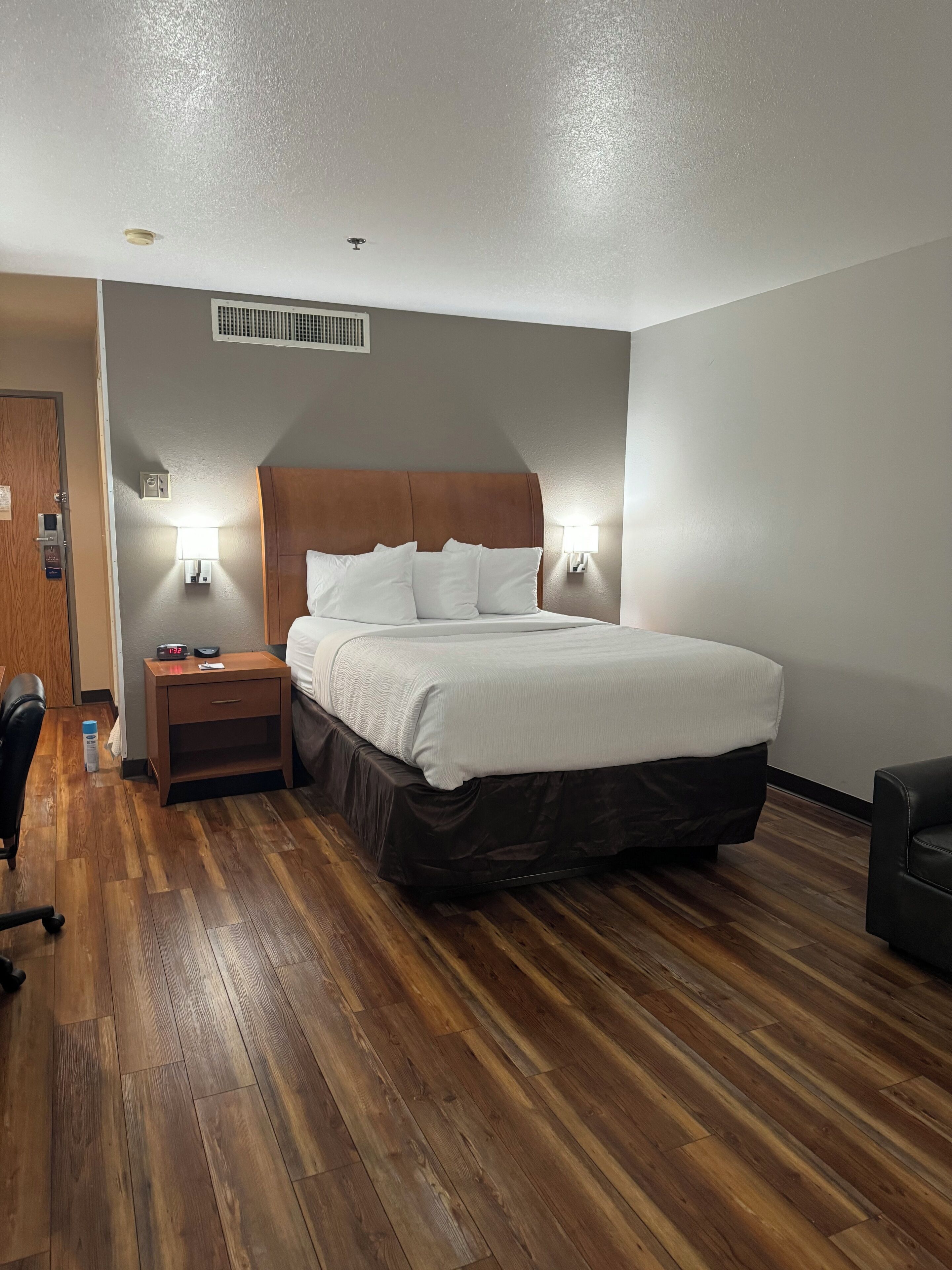 individually furnished, desk, blackout curtains, iron/ironing board