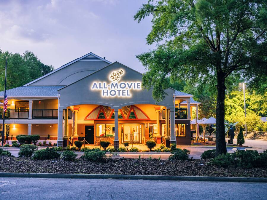 Façana frontal de l'allotjament