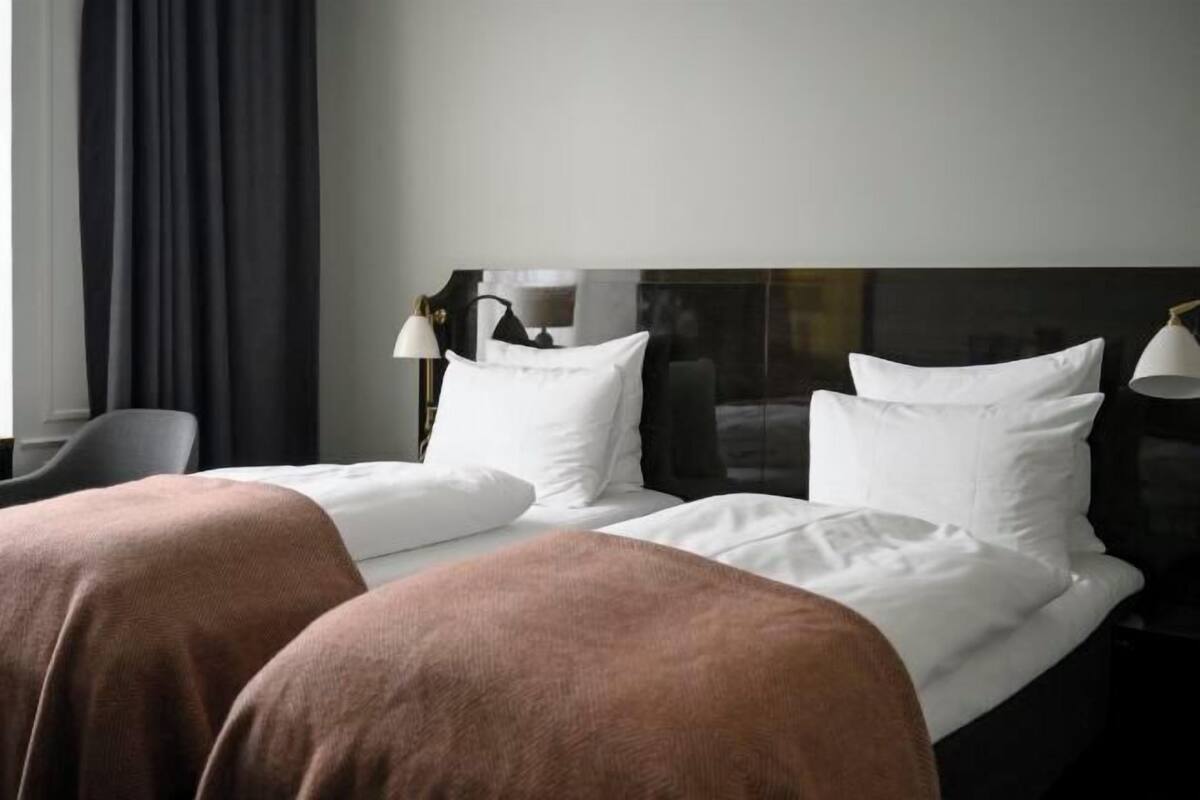 Minibar, in-room safe, desk, blackout drapes