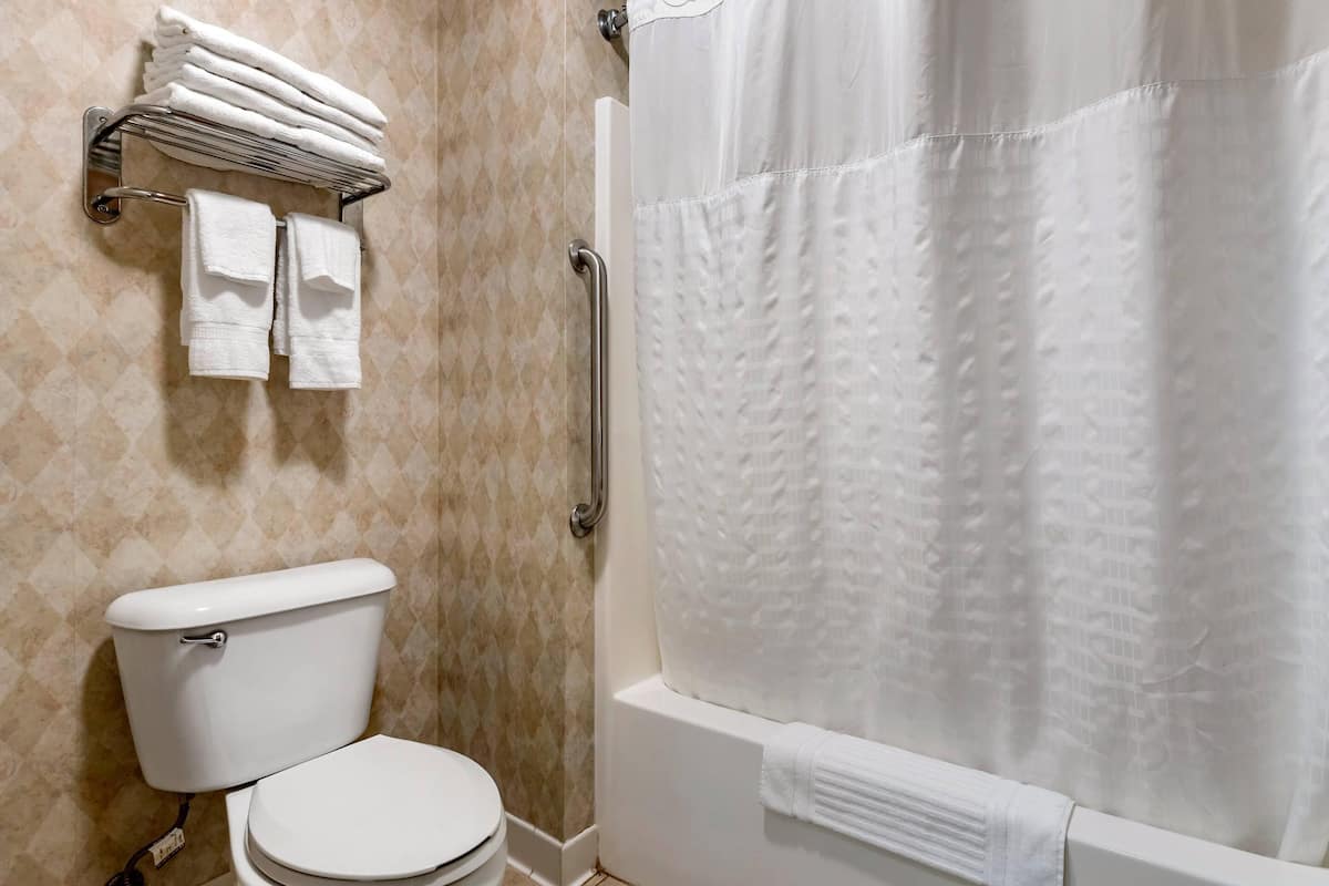 room, 2 queen beds | desk, blackout curtains, soundproofing, iron/ironing board