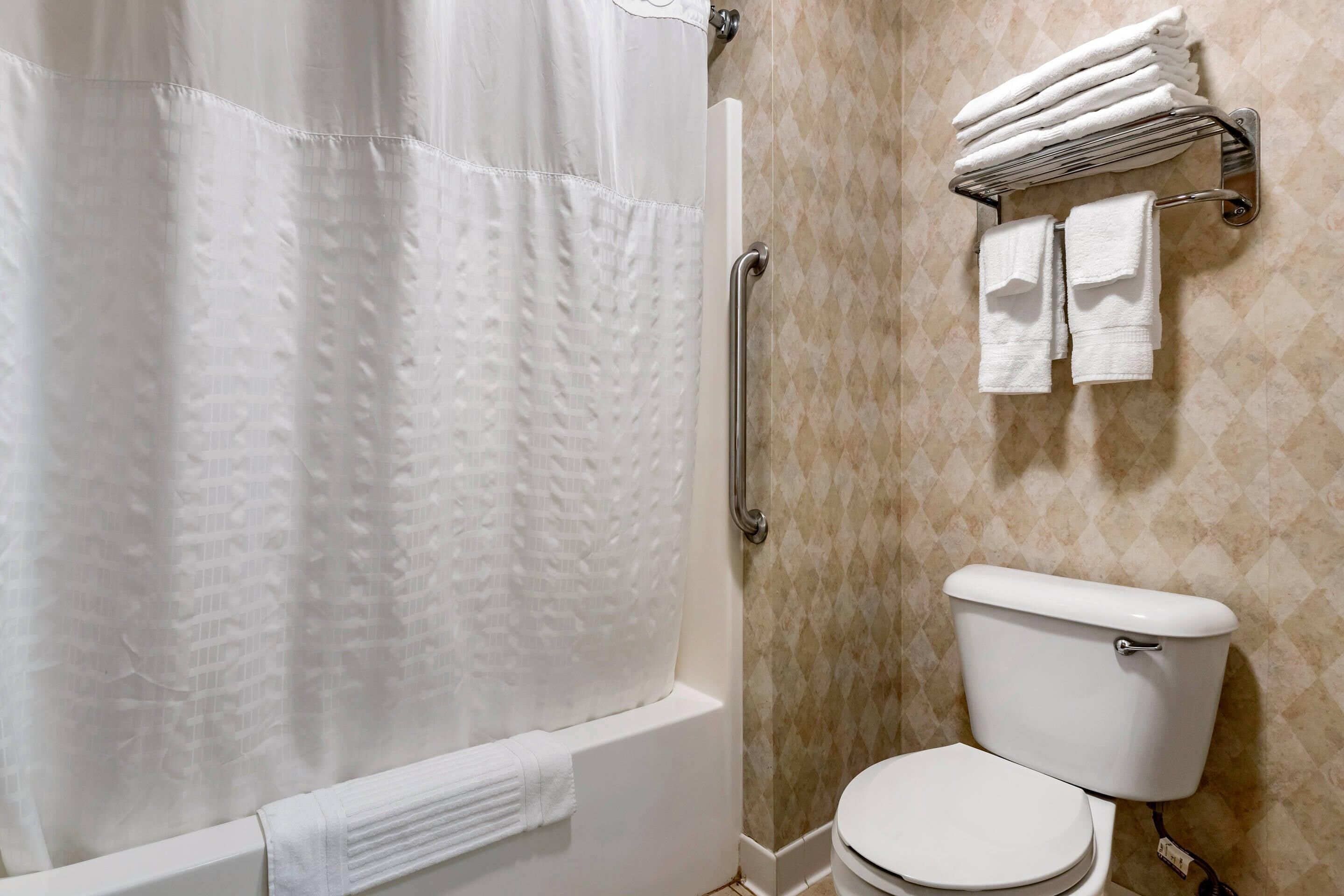 desk, blackout curtains, soundproofing, iron/ironing board