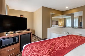 Desk, blackout curtains, soundproofing, iron/ironing board