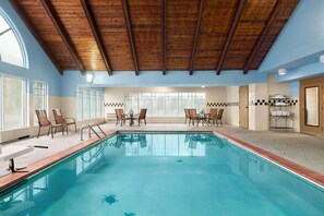 Una piscina techada