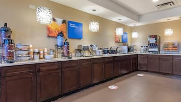 Free continental breakfast