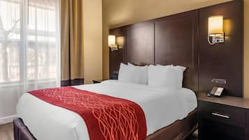1 bedroom, hypo-allergenic bedding, individually decorated