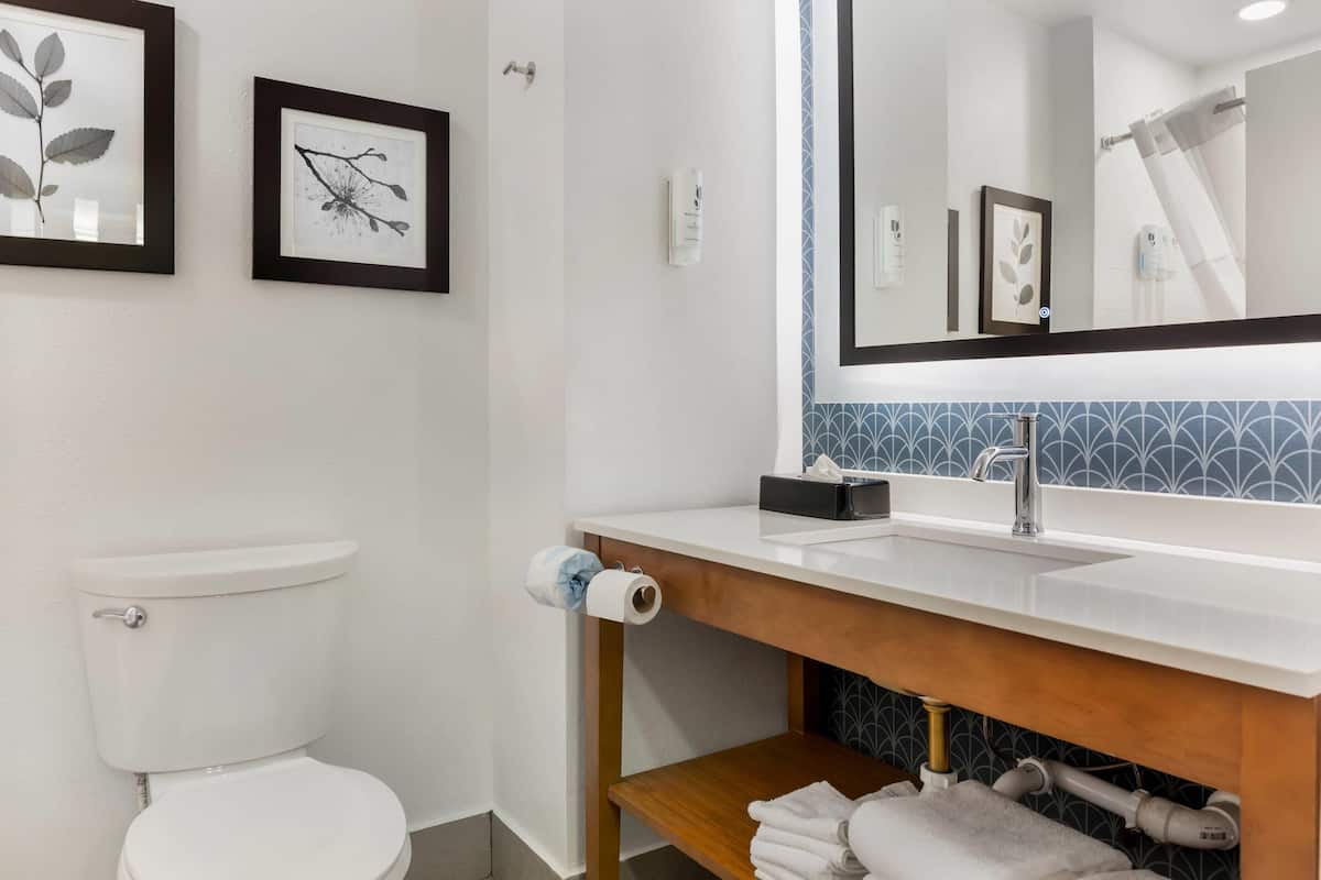 Suite, 1 Bedroom, Non Smoking | Premium bedding, desk, blackout drapes, iron/ironing board