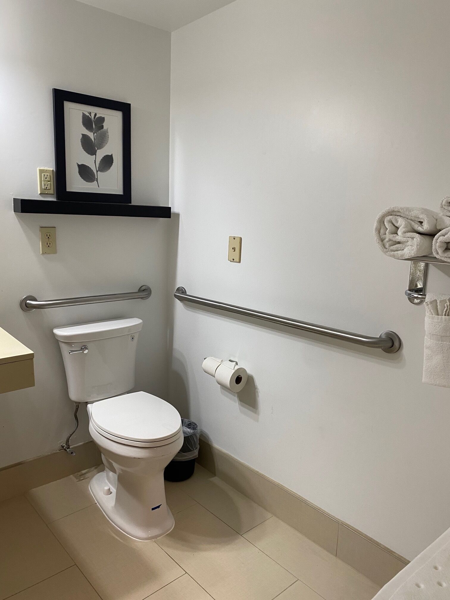 room, 2 queen beds, accessible, non smoking | bathroom | shower, free toiletries, hair dryer, towels