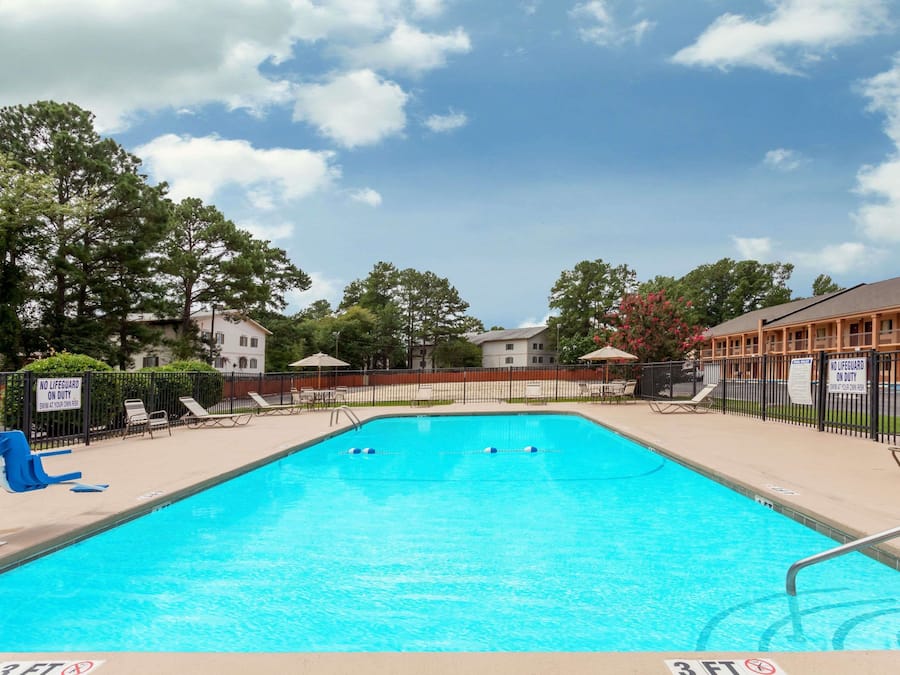 Seasonal outdoor pool