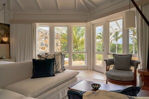 Casa de campo, frente a la playa | Vistas desde la habitación