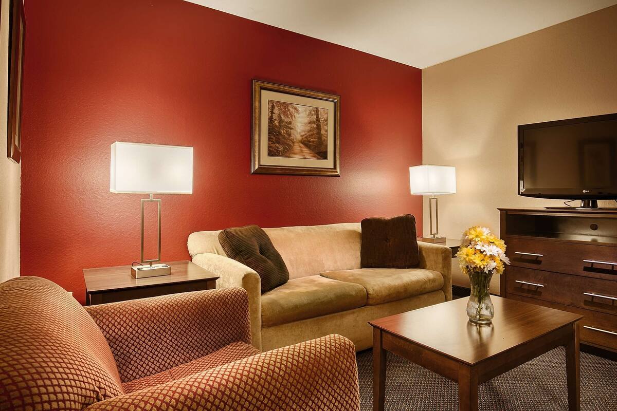 1 bedroom, iron/ironing board, free cots/infant beds, free wifi