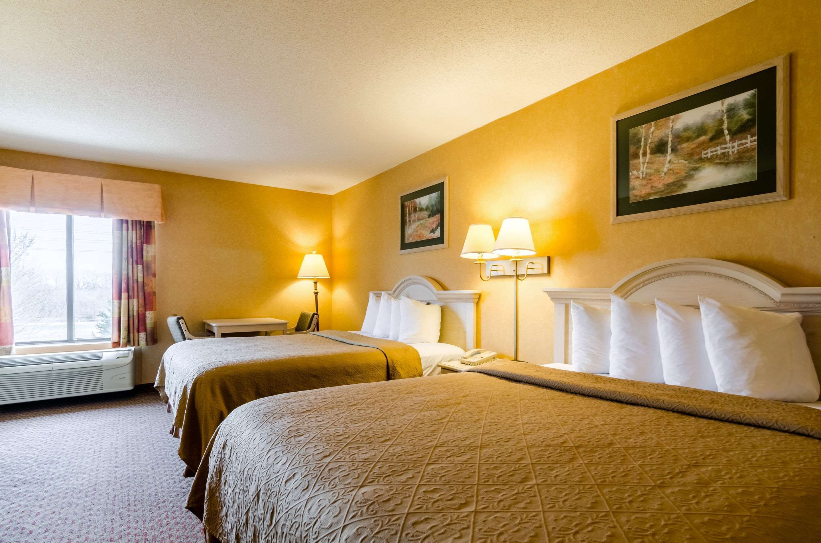 Standard Room, 2 Queen Beds, Non Smoking | Egyptian cotton sheets, premium bedding, Select Comfort beds, desk