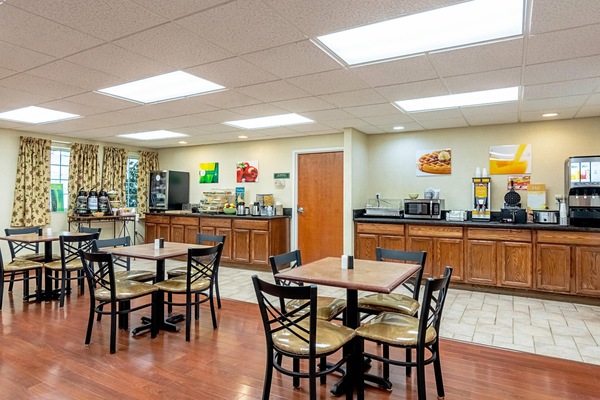 Free continental breakfast