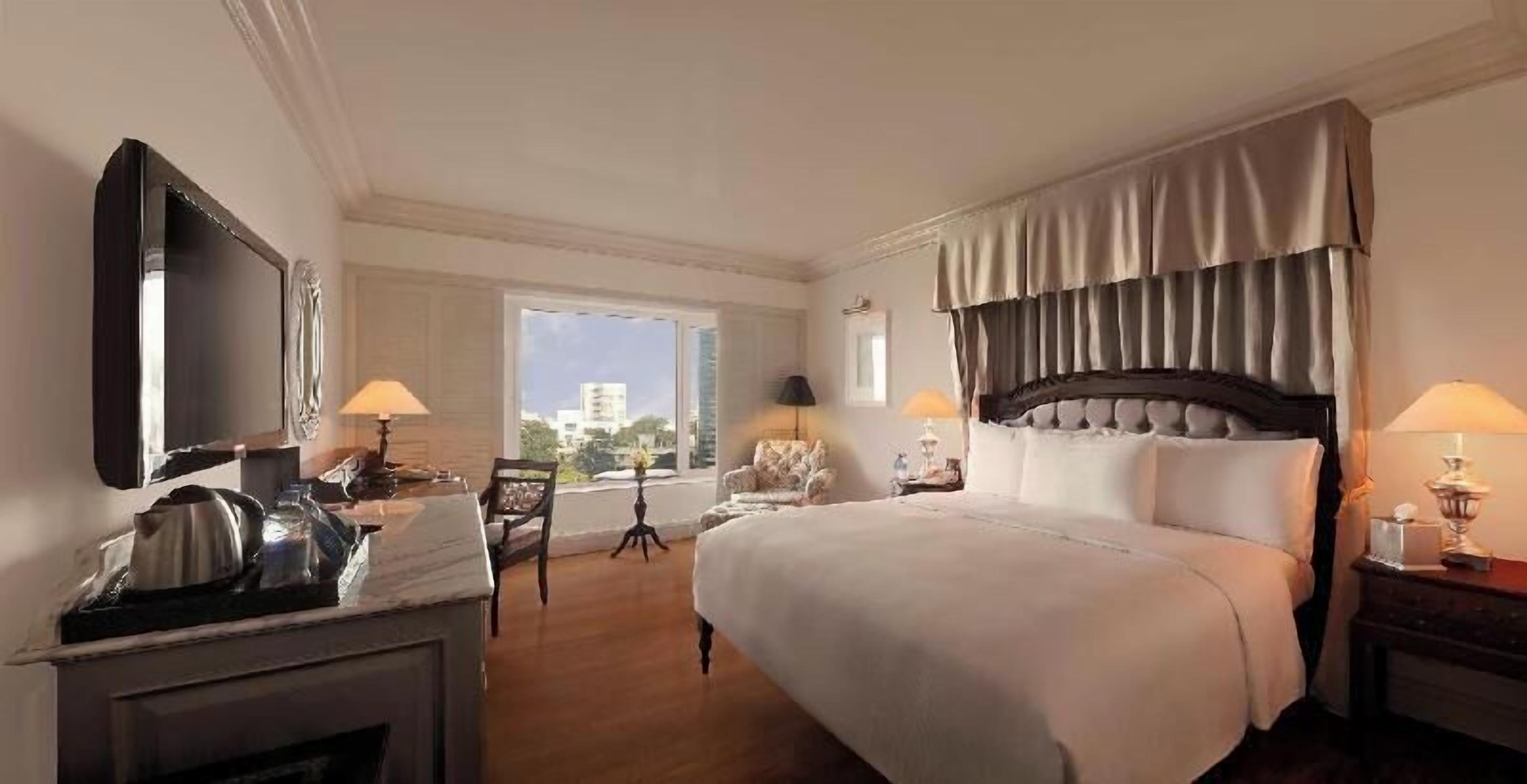 Premium bedding, memory foam beds, minibar, in-room safe