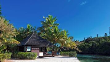 Bungalow, 1 King Bed, Beach View (Terrace) | Exterior