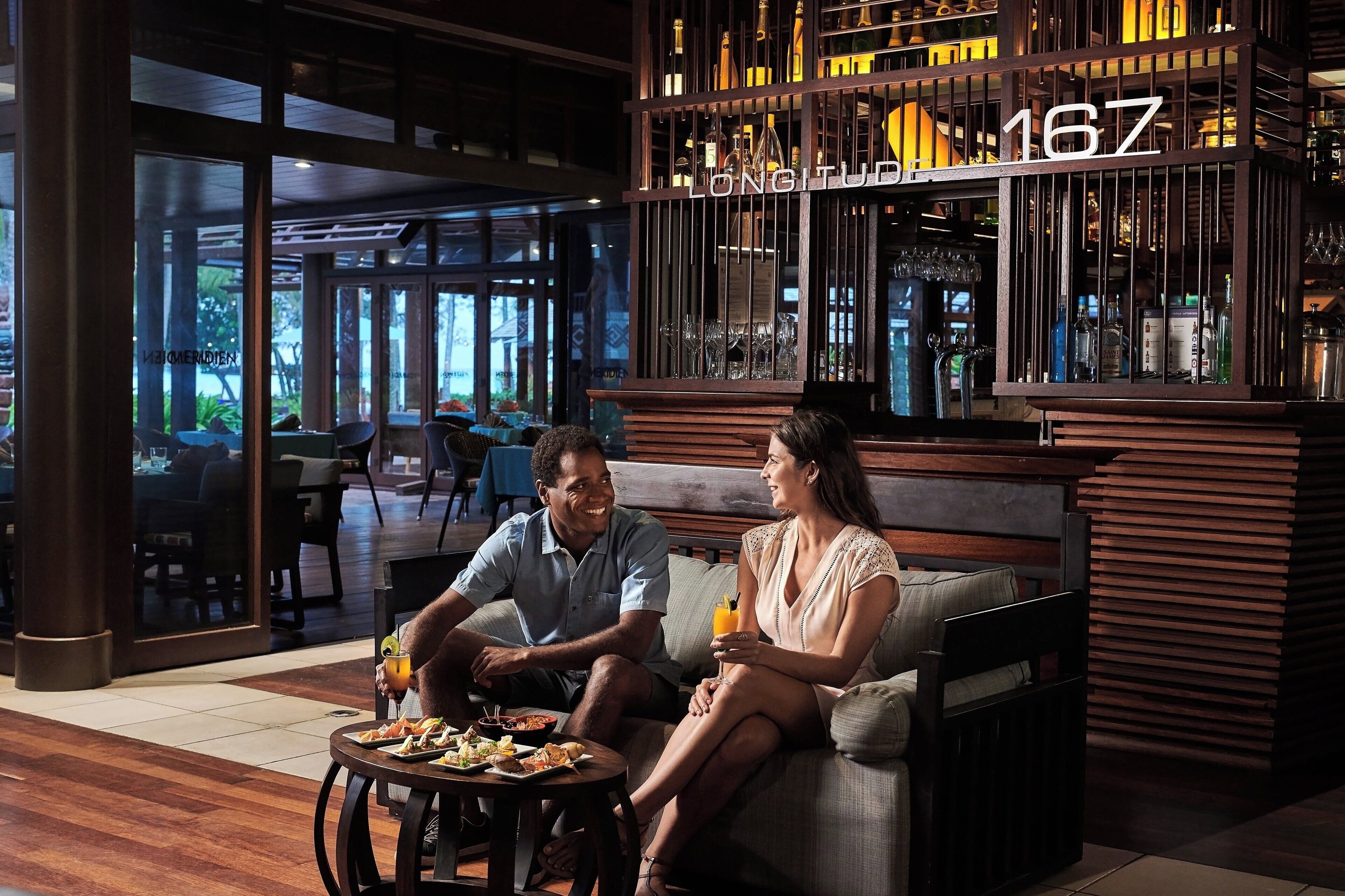 breakfast, lunch, dinner served; beach views