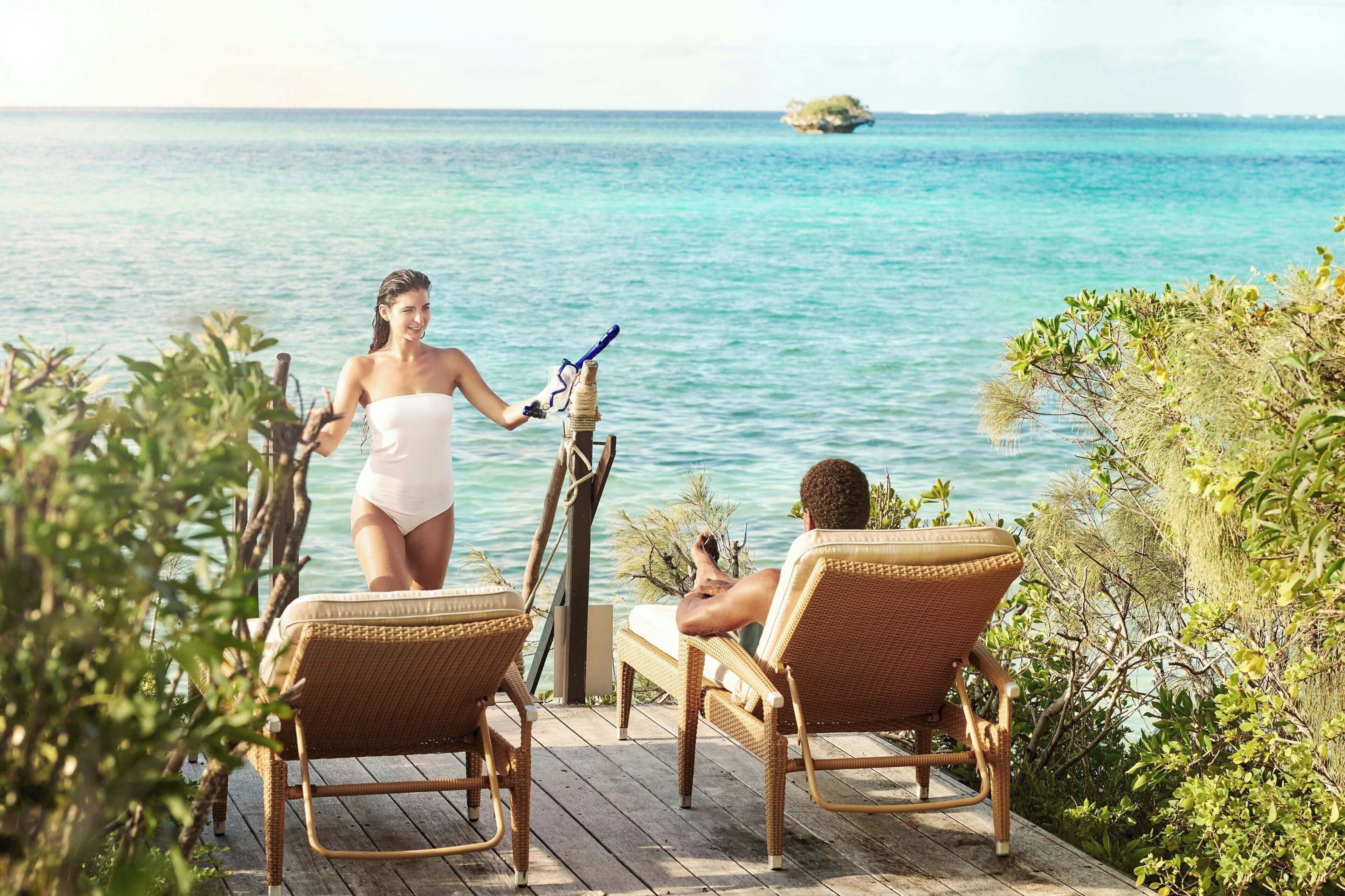 bungalow, 1 king bed, non smoking, bay view (terrace) | 1 bedroom, premium bedding, minibar, in-room safe