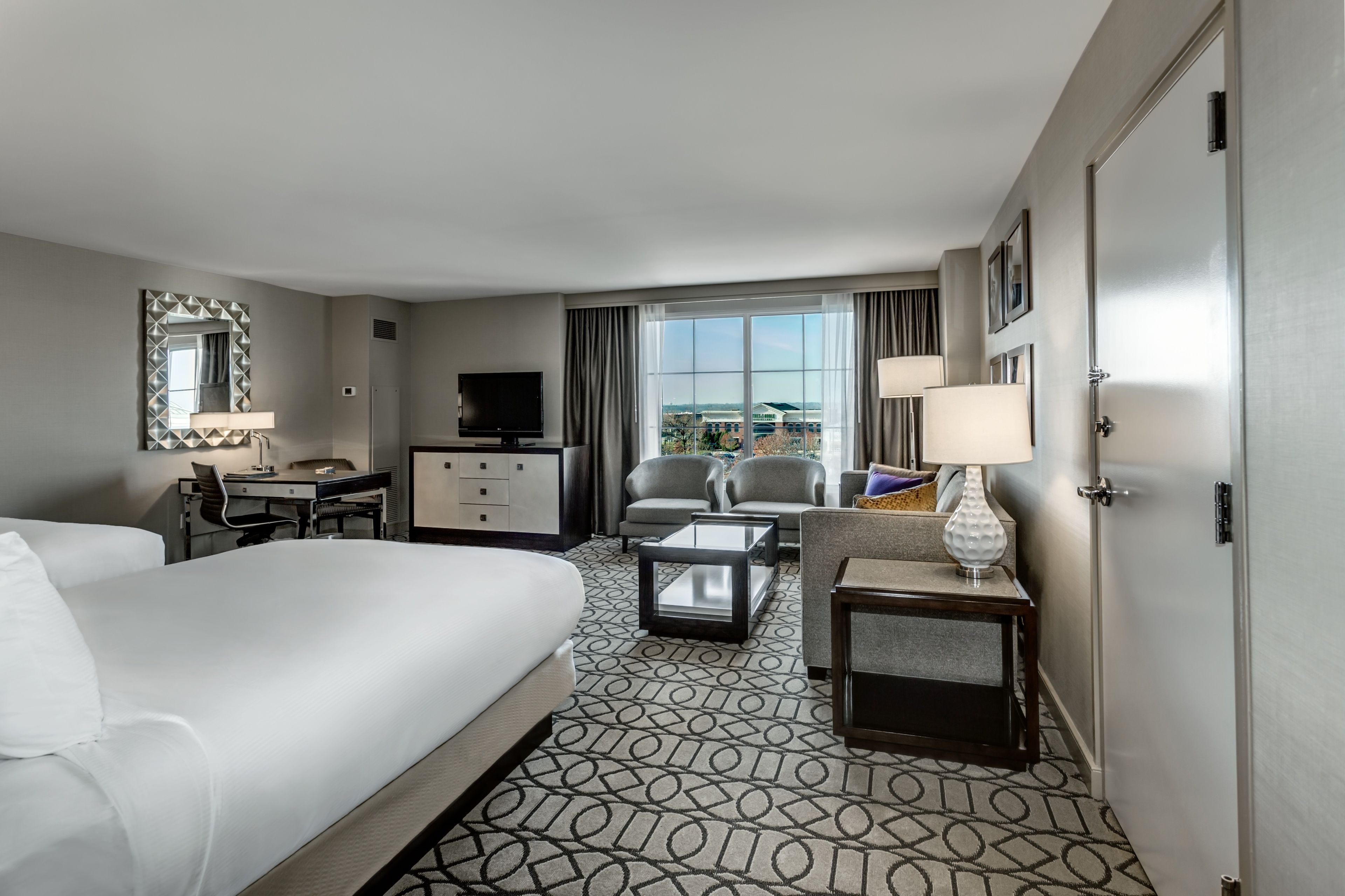 premium bedding, in-room safe, desk, iron/ironing board