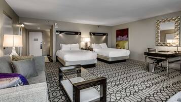 Premium bedding, in-room safe, desk, iron/ironing board