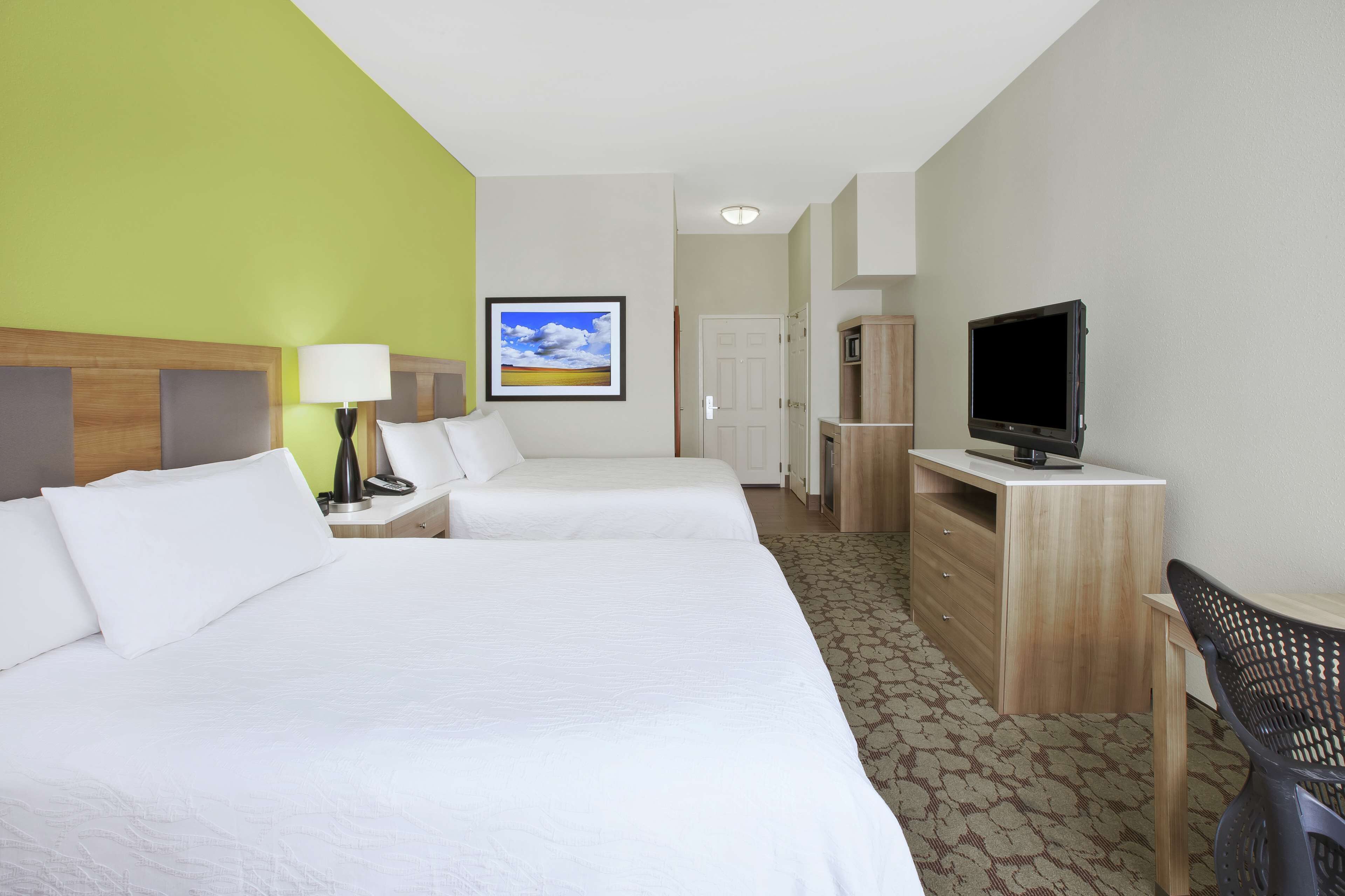 room, 2 queen beds, non smoking | premium bedding, iron/ironing board, free cots/infant beds