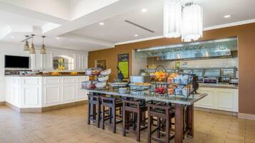 Daily buffet breakfast (USD 15 per person)