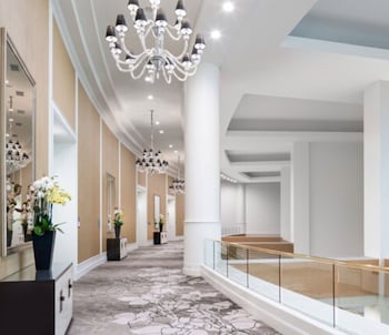 Interior detail at The Commerce Casino & Hotel