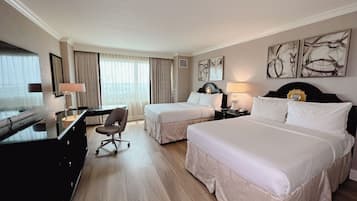 1 kamar tidur, seprai premium, dan brankas