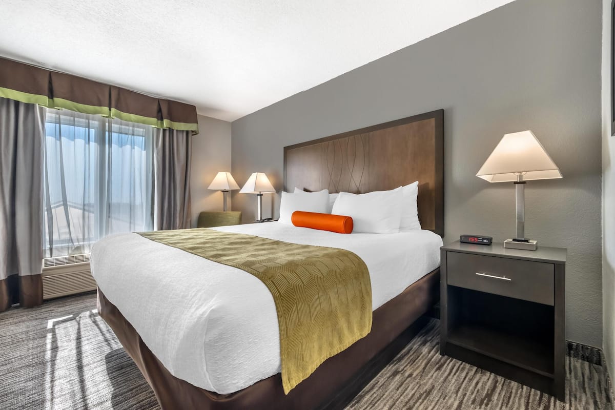 Suite, 1 King Bed with Sofa bed, Non Smoking, Kitchenette (with Sofabed) | Egyptian cotton sheets, in-room safe, desk, iron/ironing board