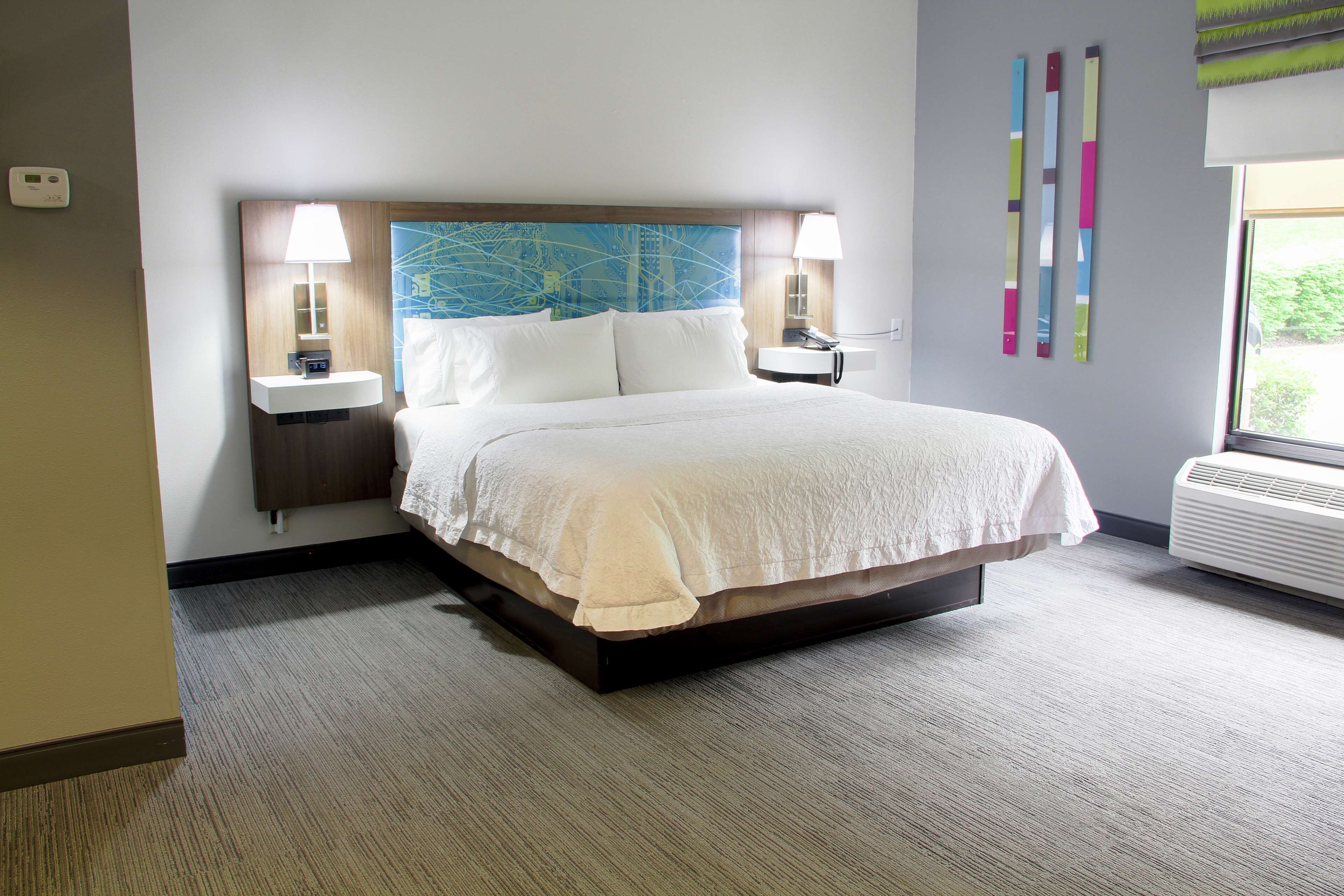 hypo-allergenic bedding, desk, iron/ironing board, free cots/infant beds