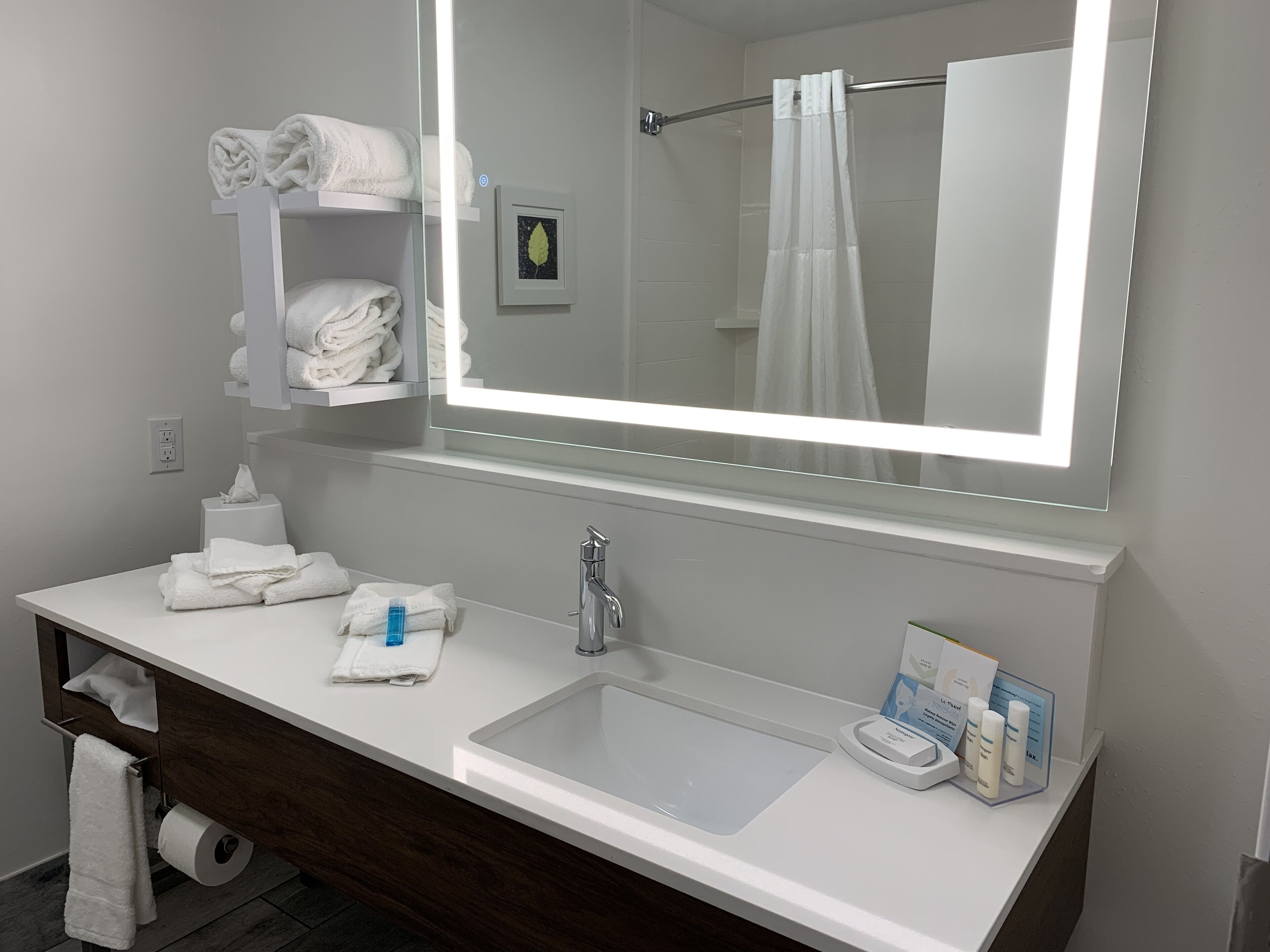 standard room | bathroom | combined shower/bathtub, hydromassage showerhead, free toiletries
