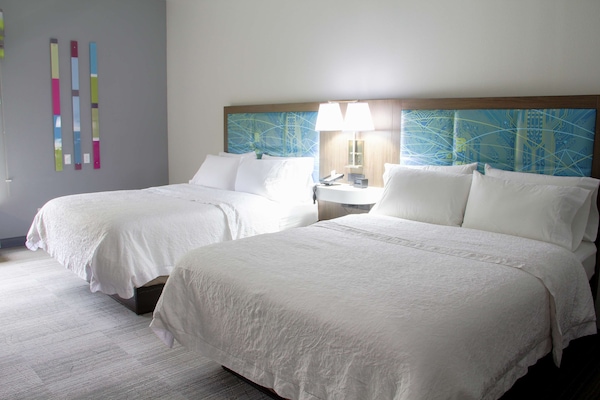 Hypo-allergenic bedding, desk, iron/ironing board, free cots/infant beds