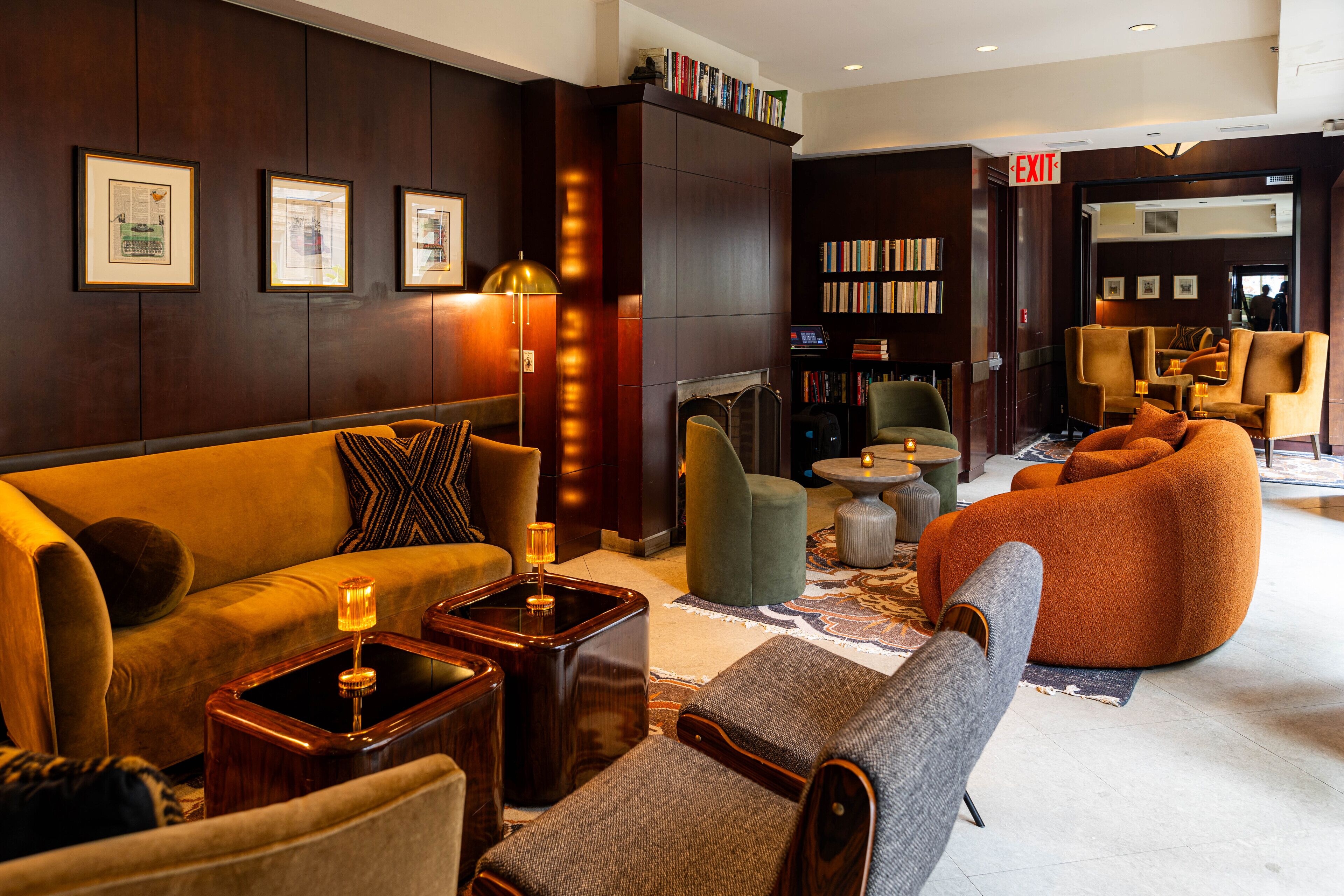 rooftop bar, garden views, open daily