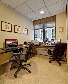 Business center at Library Hotel by Library Hotel Collection