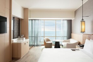 1 bedroom, premium bedding, pillowtop beds, minibar