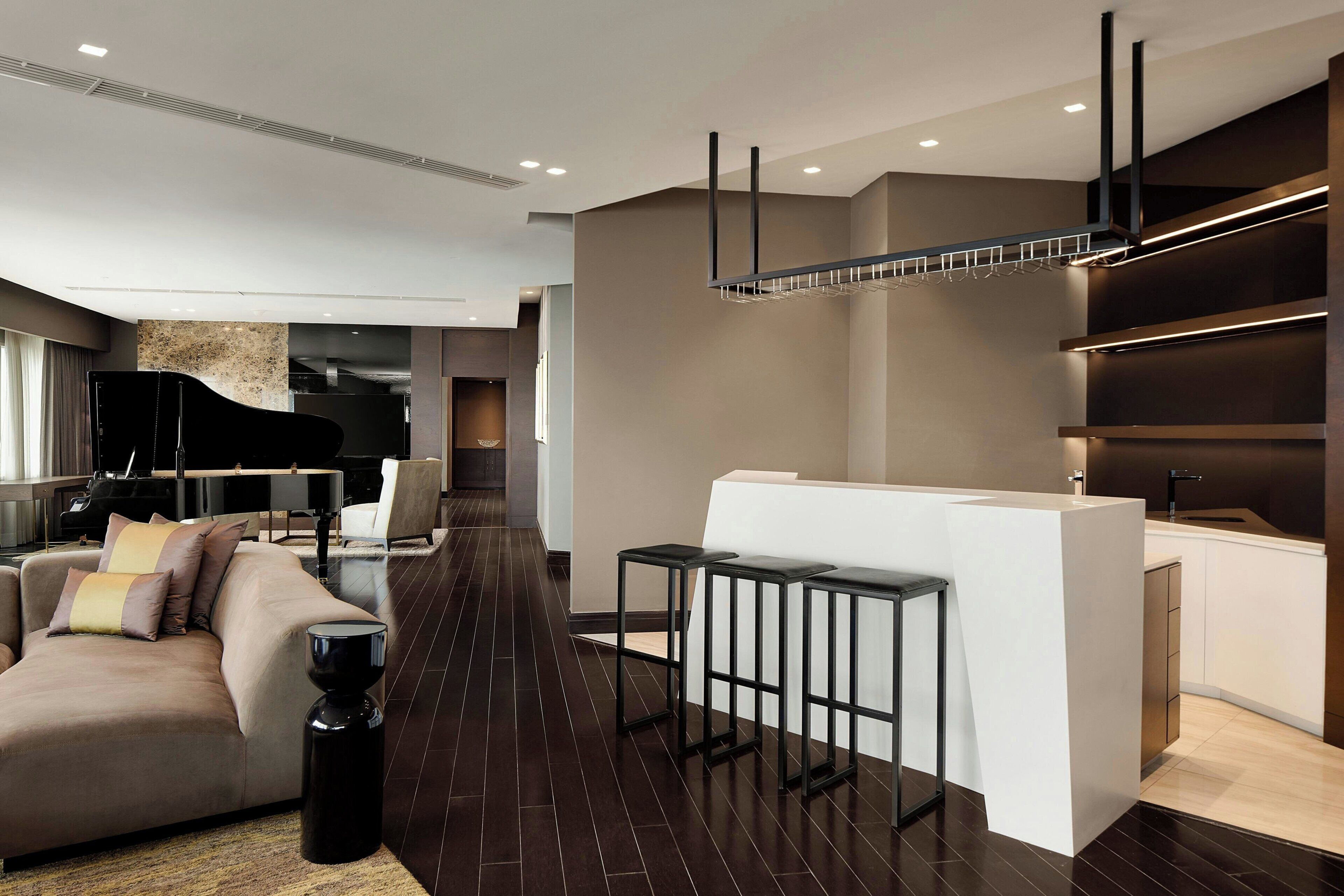 Suite Présidentielle, 1 chambre | Literie de qualité supérieure, surmatelas, minibar