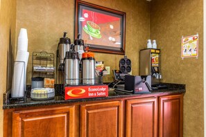 Desayuno continental gratuito