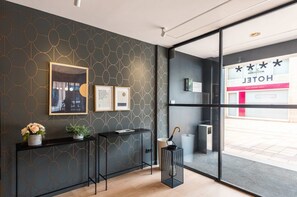 Interior entrance